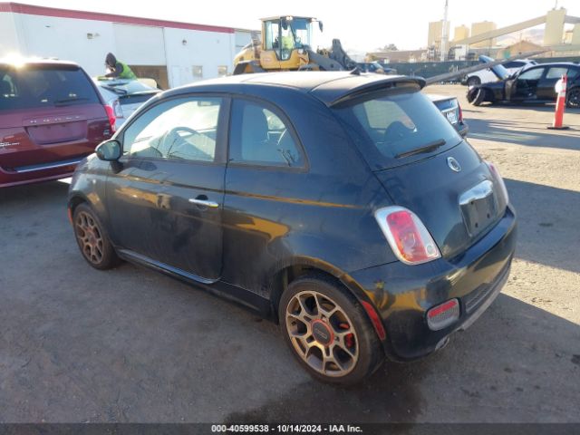 2012 FIAT 500 3C3CFFBR4CT115593 Photo 2