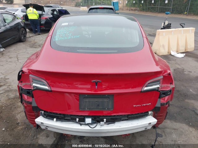 Tesla Model 3 Long Range Dual Motor All-wheel Drive 2022 5YJ3E1EB9NF192560 Image 17