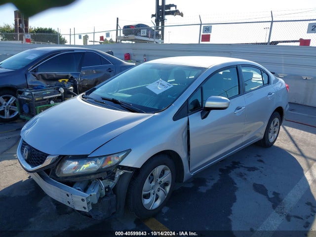 Honda Civic Lx 2015 19XFB2F57FE202031 Image 2