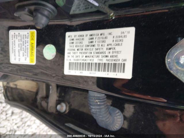 19UUB1F34GA011432 Acura TLX