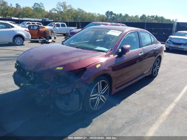 1HGCR2F12HA267937 Honda Accord Sport Se