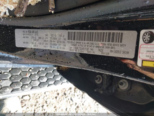 1C6SRFJT3LN217132 RAM 1500 Laramie  4x4 5'7 Box