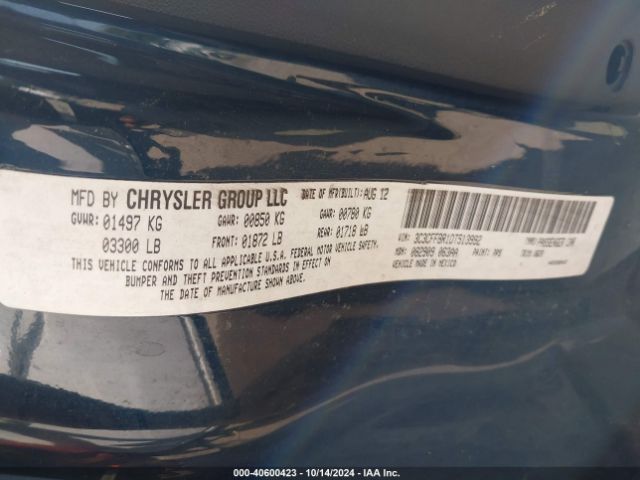 2013 FIAT 500 3C3CFFBR1DT513992 Photo 8