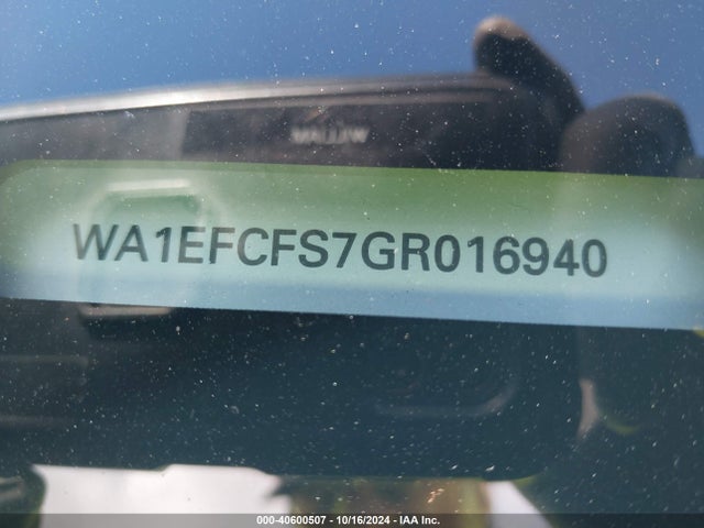 WA1EFCFS7GR016940 Audi Q3 2.0t Premium Plus