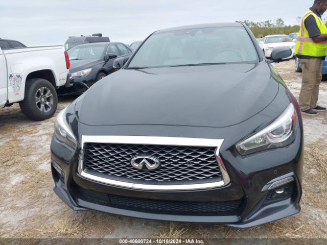 JN1FV7AR3KM800243 Infiniti Q50 3.0t Red Sport 400