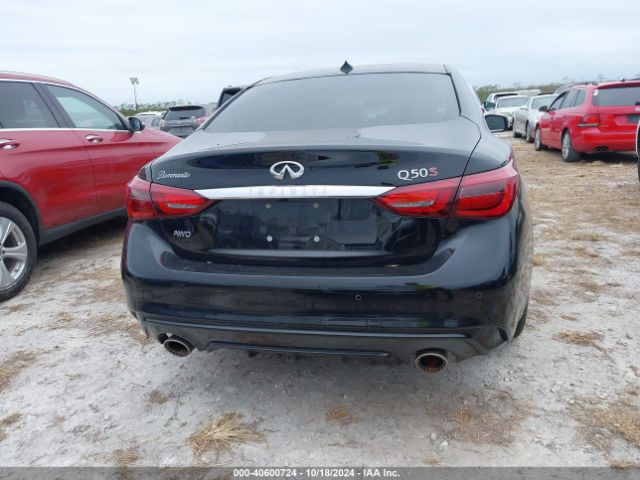 JN1FV7AR3KM800243 Infiniti Q50 3.0t Red Sport 400