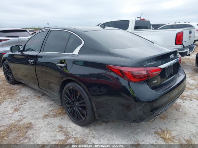 JN1FV7AR3KM800243 Infiniti Q50 3.0t Red Sport 400