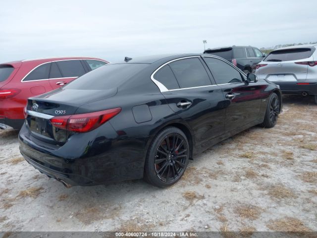 JN1FV7AR3KM800243 Infiniti Q50 3.0t Red Sport 400