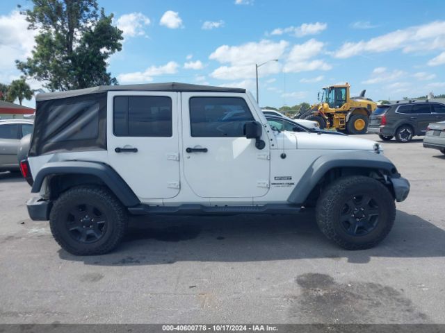 1C4BJWDG6JL859089 Jeep Wrangler Jk Unlimited Sport S 4x4