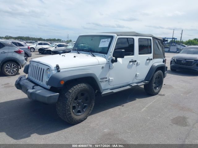 1C4BJWDG6JL859089 Jeep Wrangler Jk Unlimited Sport S 4x4