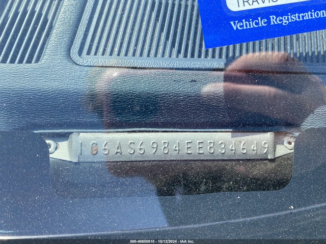 1984 CADILLAC SEVILLE 1G6AS6984EE834649 Photo 8