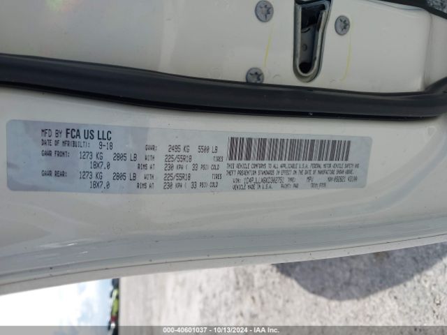 1C4PJLLX6KD302751 Jeep Cherokee Altitude Fwd
