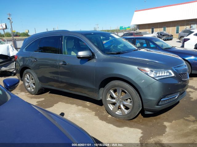 5FRYD4H98GB032125 Acura Mdx Advance   Entertainment Packages/advance Package