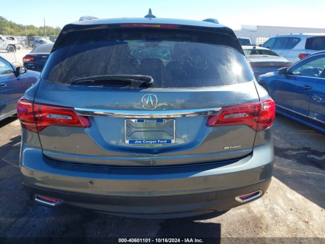 5FRYD4H98GB032125 Acura Mdx Advance   Entertainment Packages/advance Package