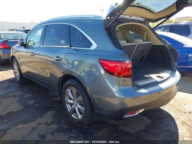5FRYD4H98GB032125 Acura Mdx Advance   Entertainment Packages/advance Package