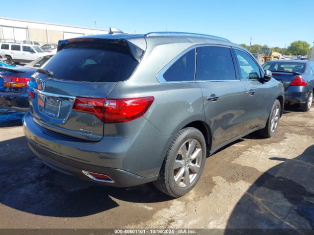 5FRYD4H98GB032125 Acura Mdx Advance   Entertainment Packages/advance Package
