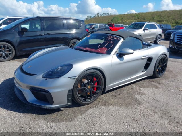 2021 PORSCHE 718 SPYDER WP0CC2A86MS240197 Photo 1
