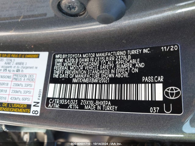 Toyota C-hr Limited 2021 NMTKHMBX8MR120021 Image 9