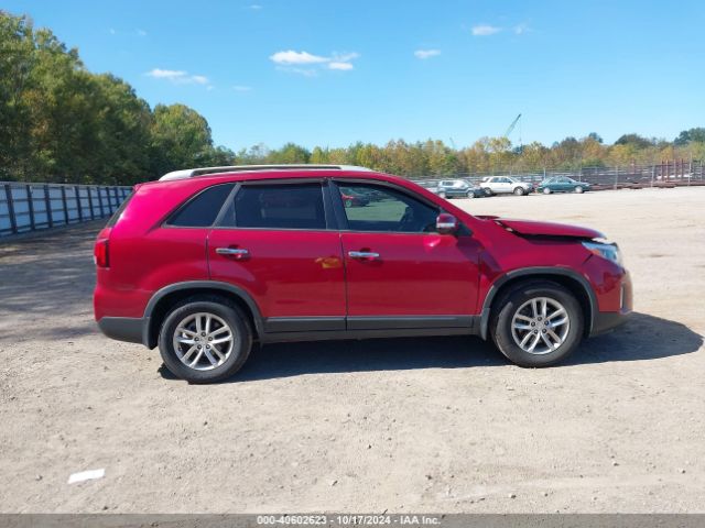 5XYKT3A69FG655992 KIA SORENTO LX