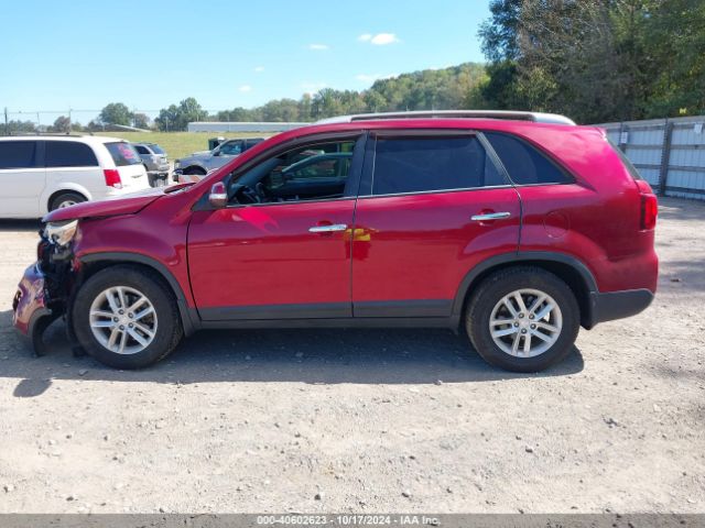 5XYKT3A69FG655992 KIA SORENTO LX