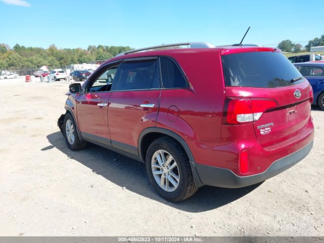 5XYKT3A69FG655992 KIA SORENTO LX