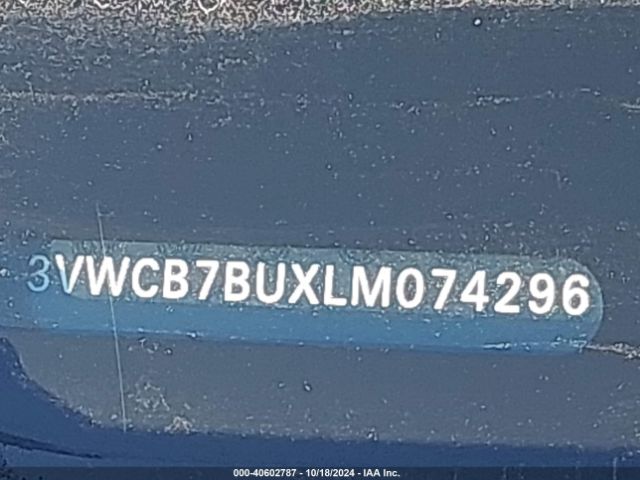 3VWCB7BUXLM074296 Volkswagen Jetta 1.4t R-line/1.4t S/1.4t Se