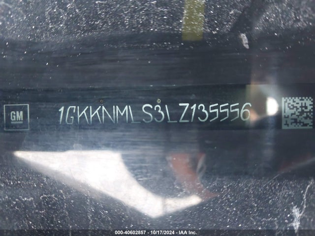 1GKKNMLS3LZ135556 GMC Acadia Fwd Slt