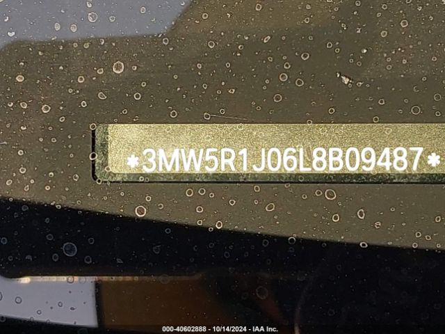 3MW5R1J06L8B09487 BMW 330I