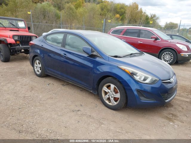 5NPDH4AE8FH642960 Hyundai ELANTRA SE