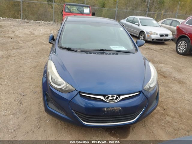5NPDH4AE8FH642960 Hyundai ELANTRA SE