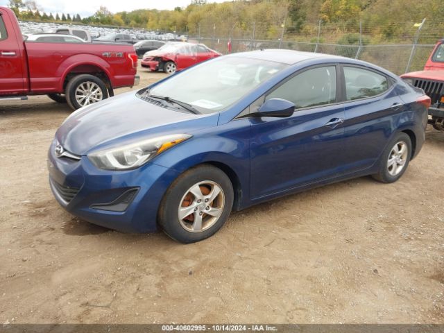 5NPDH4AE8FH642960 Hyundai ELANTRA SE