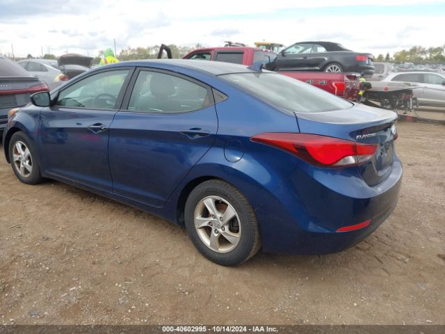 5NPDH4AE8FH642960 Hyundai ELANTRA SE