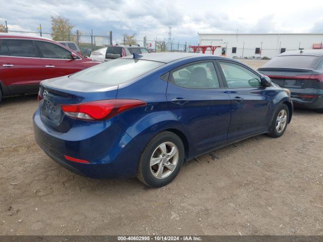 5NPDH4AE8FH642960 Hyundai ELANTRA SE