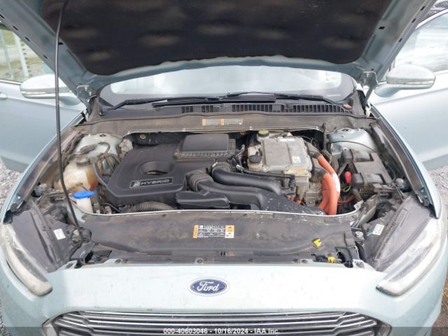 3FA6P0RU9ER105676 Ford Fusion Hybrid Titanium