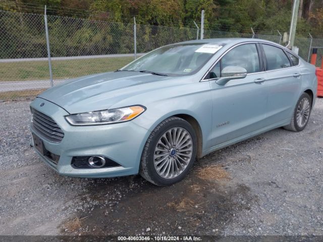 3FA6P0RU9ER105676 Ford Fusion Hybrid Titanium
