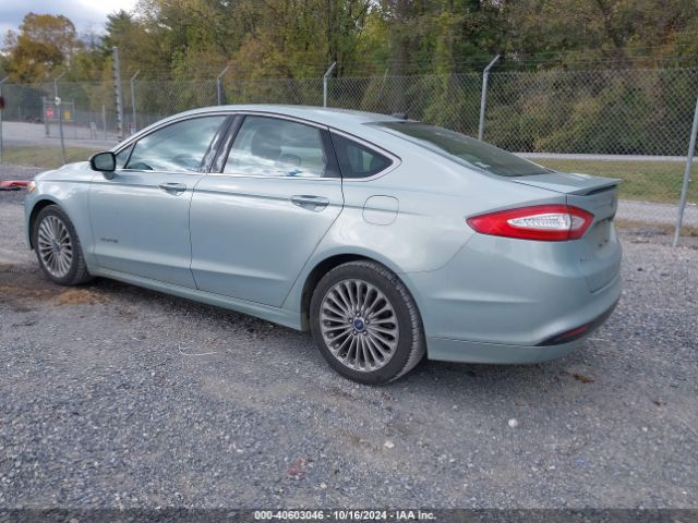 3FA6P0RU9ER105676 Ford Fusion Hybrid Titanium