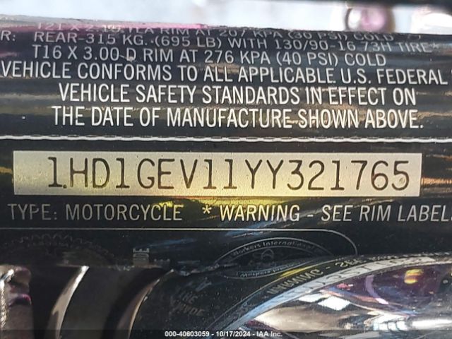 2000 HARLEY-DAVIDSON FXDWG 1HD1GEV11YY321765 Photo 9