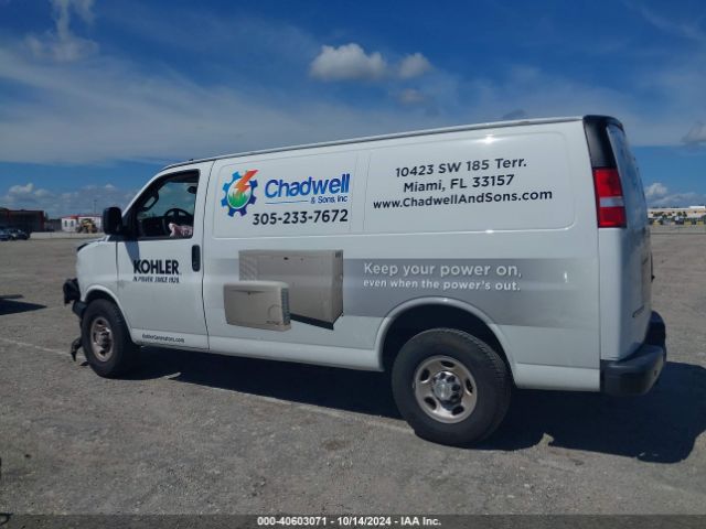 1GCWGAF78M1176505 Chevrolet Express Cargo Rwd 2500 Regular Wheelbase Wt