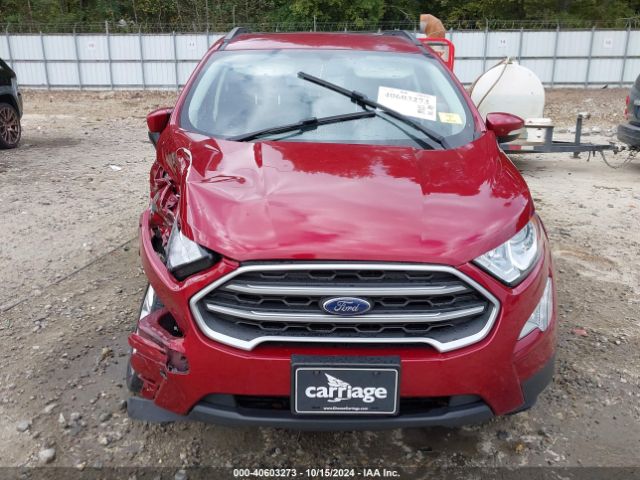 MAJ3S2GE6MC449052 Ford Ecosport Se
