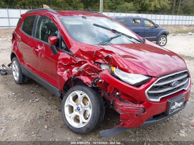 MAJ3S2GE6MC449052 Ford Ecosport Se