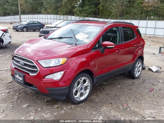 MAJ3S2GE6MC449052 Ford Ecosport Se