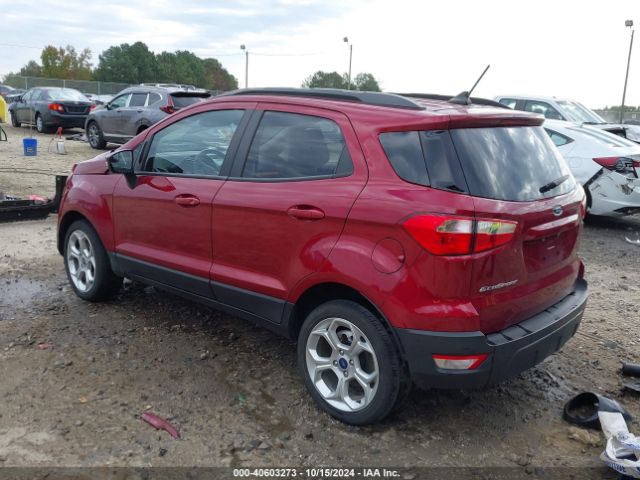 MAJ3S2GE6MC449052 Ford Ecosport Se