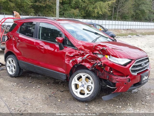MAJ3S2GE6MC449052 Ford Ecosport Se