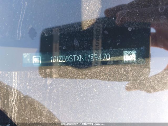 1G1ZB5STXNF189470 Chevrolet Malibu Fwd Ls