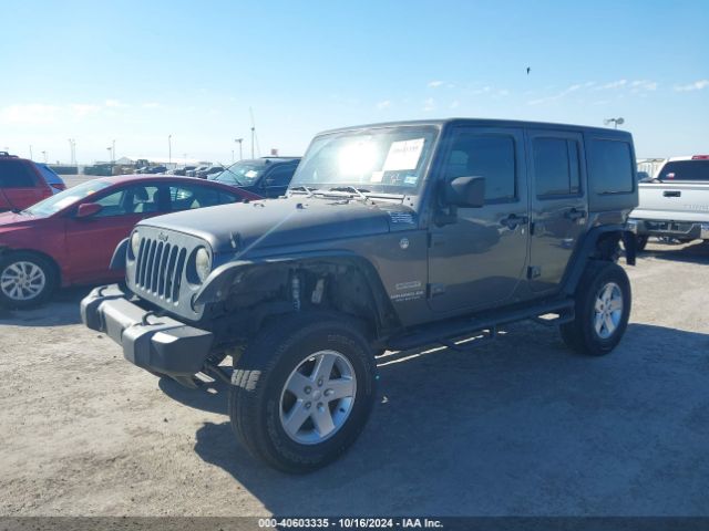 1C4BJWDG5GL167396 Jeep Wrangler Unlimited Sport