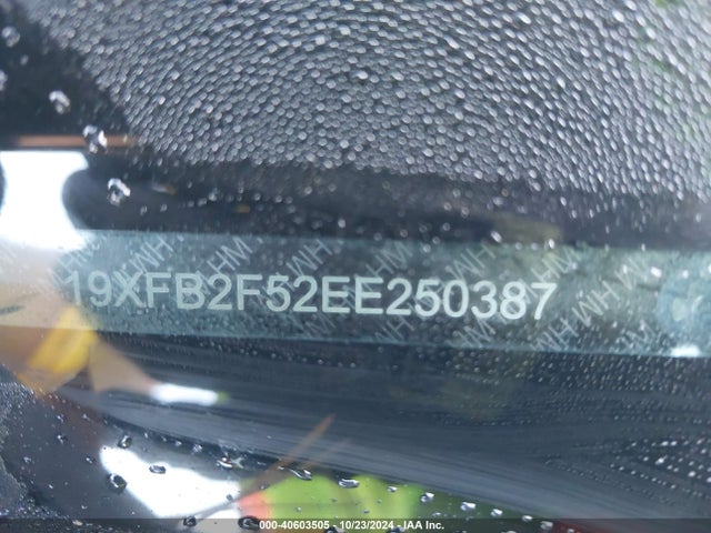Honda Civic Lx 2014 19XFB2F52EE250387 Image 9