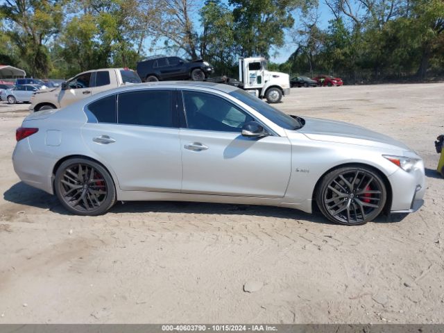 JN1FV7AP8LM630221 Infiniti Q50 Red Sport 400