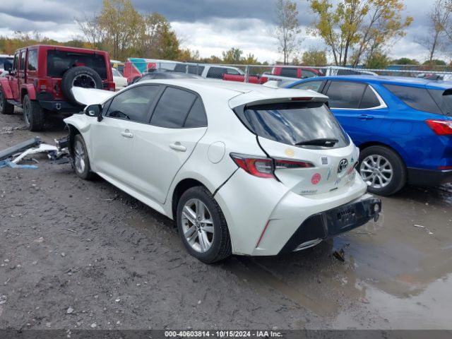 JTNK4RBE7K3043161 Toyota COROLLA SE
