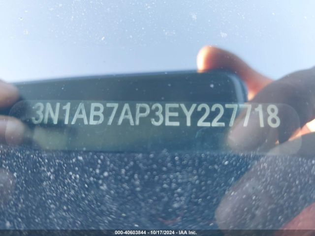 3N1AB7AP3EY227718 Nissan Sentra Fe+ S/fe+ Sv/s/sl/sr/sv