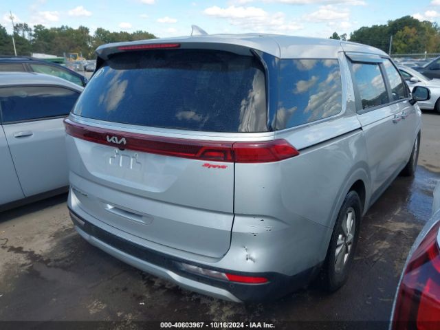 KNDNB4H38N6160444 KIA Carnival Mpv Lx Seat Package